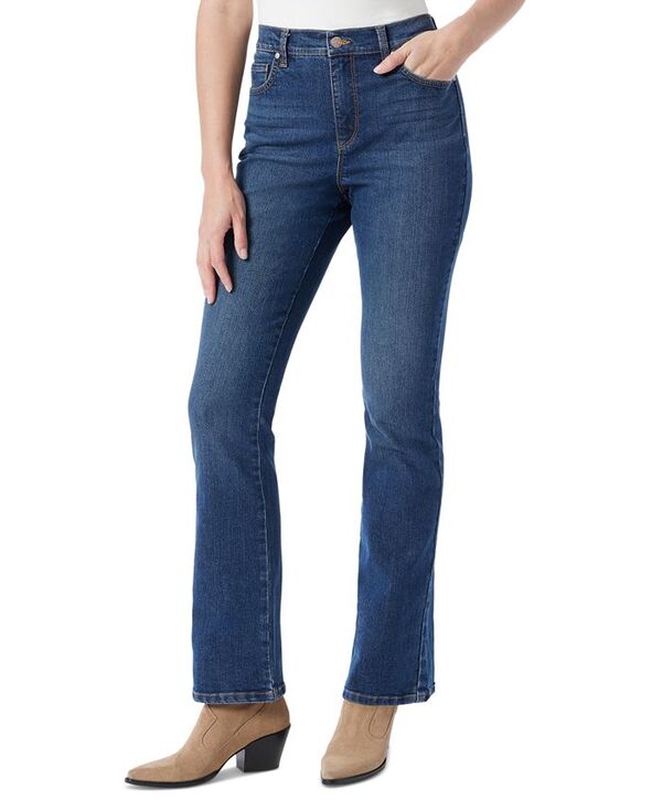 【送料無料】 グロリアバンデービルト レディース デニムパンツ ボトムス Women's Amanda Original Bootcut Jeans Mead with Whiskers
