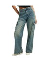 【送料無料】 コットンオン レディース デニムパンツ ボトムス Women's Relaxed Cargo Jean Sahara blue