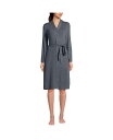 【送料無料】 ランズエンド レディース ナイトウェア アンダーウェア Women's Cashtouch Faux Cashmere Cozy Robe Cha...