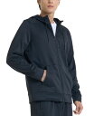 【送料無料】 アンダーアーマー メンズ パーカー・スウェット アウター Men's Armour FleeceR Zipper Hoodie 001 Black