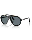 【送料無料】 ペルソル メンズ サングラス・アイウェア アクセサリー Men's and Women's Polarized Sunglasses PO0202...