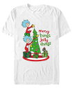 【送料無料】 フィフスサン メンズ Tシャツ トップス Men's Merry Jolly Things Short Sleeve T-Shirt White(4)