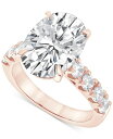 【送料無料】 バッジェリーミシュカ レディース リング アクセサリー Certified Lab Grown Diamond Oval Engagement R...