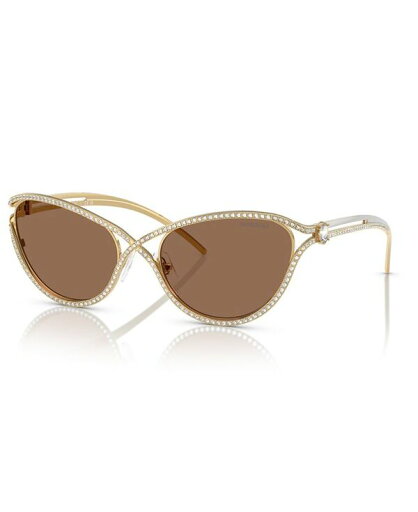 【送料無料】 スワロフスキー レディース サングラス・アイウェア アクセサリー Women's Sunglasses SK7025 Gold 【送料無料】 スワロフスキー レディース サングラス・アイウェア アクセサリー Women's Sunglasses SK7025 Gold