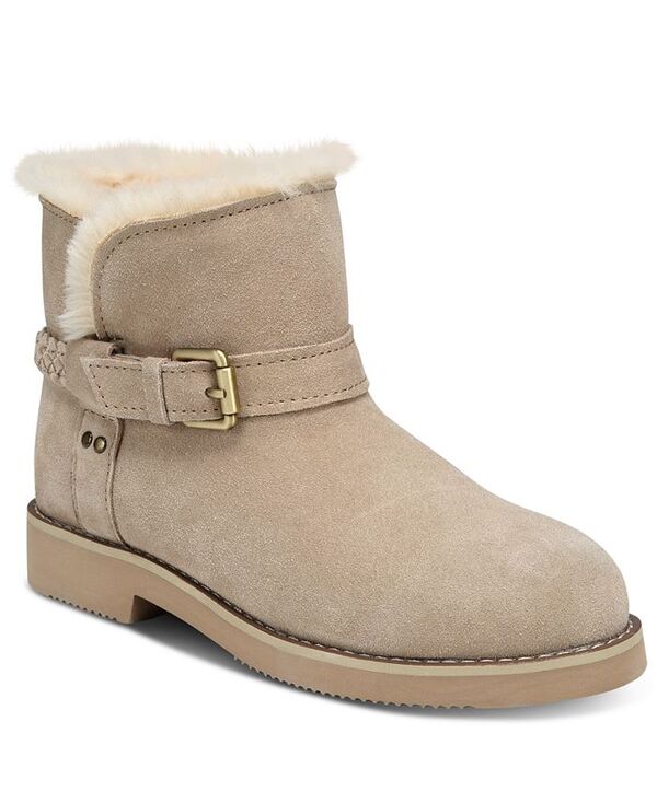 スタイルアンドコー レディース シューズ ブーツ・レインブーツ Style & Co Women's Korri Pull-On Buckled Winter Booties Sand サンド