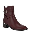 【送料無料】 カルバンクライン レディース ブーツ・レインブーツ シューズ Women's Jasen Block Heel Almond Toe Dress ...
