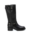 【送料無料】 キシタイ レディース ブーツ・レインブーツ シューズ Women's Biker Boots By Black