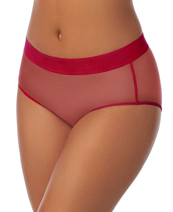 【送料無料】 ダナ キャラン ニューヨーク レディース パンツ アンダーウェア Women's Sheers Brief Underwear DK8195 Persian Red