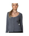 【送料無料】 アディクテッド レディース ニット・セーター アウター Women's Daphnee Knit Cardigan Gray(4)