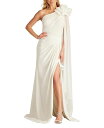 【送料無料】 タダシショージ レディース ワンピース トップス Women's Amoret Rosette Shoulder Gown Ivory
