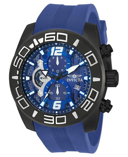 【送料無料】 インビクタ メンズ 腕時計 アクセサリー Men's 22812 Pro Diver Quartz 3 Hand Blue Dial Watch Blue 【送料無料】 インビクタ メンズ 腕時計 アクセサリー Men's 22812 Pro Diver Quartz 3 Hand Blue Dial Watch Blue
