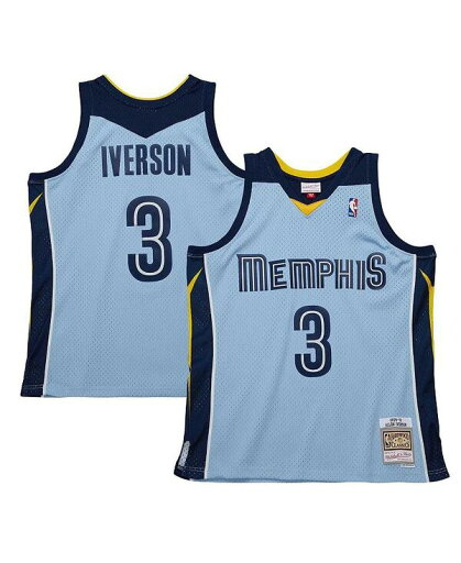 【送料無料】 ミッチェル&ネス メンズ シャツ トップス Men's Allen Iverson Light Blue Memphis Grizzlies 2009/10 Hardwood Classics Swingman Jersey Light Blue 【送料無料】 ミッチェル&ネス メンズ シャツ トップス Men's Allen Iverson Light Blue Memphis Grizzlies 2009/10 Hardwood Classics Swingman Jersey Light Blue