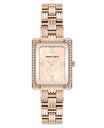 【送料無料】 アンクライン レディース 腕時計 アクセサリー Women's Quartz Premium Crystal Accented Grooved R...