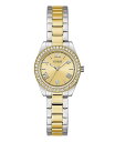 【送料無料】 ゲス レディース 腕時計 アクセサリー Women's Analog Two-Tone Stainless Steel Watch 30 mm Two-tone(2)