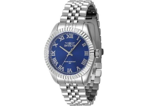 【送料無料】 インビクタ レディース 腕時計 アクセサリー Women's 47411 Specialty Quartz 3 Hand Blue Dial Watch Silver 【送料無料】 インビクタ レディース 腕時計 アクセサリー Women's 47411 Specialty Quartz 3 Hand Blue Dial Watch Silver