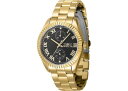 【送料無料】 インビクタ レディース 腕時計 アクセサリー Women's 47443 Specialty Quartz Multifunction Black Dial Watch Gold
