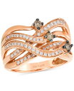 【送料無料】 ル ヴァン レディース リング アクセサリー ChocolatierR Chocolate Diamond & Vanilla Diamond M...