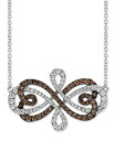 【送料無料】 ル ヴァン レディース ネックレス・チョーカー・ペンダントトップ アクセサリー Chocolatier Chocolate Diamond & V...