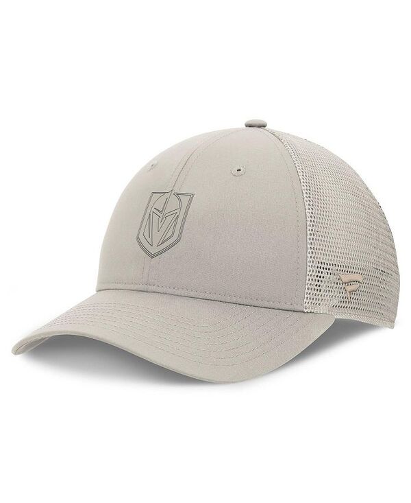 【送料無料】 ファナティクス レディース 帽子 アクセサリー Women's Tan Vegas Golden Knights Authentic Pro Road Trucker Adjustable Hat Tan