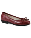 【送料無料】 クリフバイホワイトマウンテン レディース パンプス シューズ Women's Careen Ballet Flats Red Smooth(4)