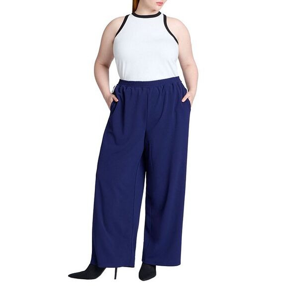 ̵  ǥ 奢ѥ ܥȥॹ Plus Size Track Pant With Side Stripe ...