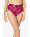 【送料無料】 コンフォート チョイス レディース パンツ アンダーウェア Plus Size Hi-Cut Cotton Brief 5-Pack Star n...