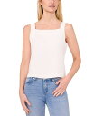 【送料無料】 セセ レディース シャツ トップス Women's Square-Neck Cropped Tank Top New Ivory(4)