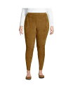 【送料無料】 ランズエンド レディース レギンス ボトムス Plus Size Sport Knit High Rise Corduroy Leggings C...