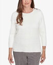 【送料無料】 アルフレッド ダナー レディース ニット・セーター アウター Women's Copenhagen Textured Cable Button S...