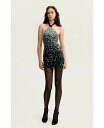 【送料無料】 ミルカ レディース ワンピース トップス Women's Strikg Halterneck Crystal-Embellished Mi Dre...
