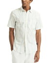 【送料無料】 ナウティカ メンズ シャツ トップス Men's Short Sleeve Button-Front Wave Print Shirt Sail ...