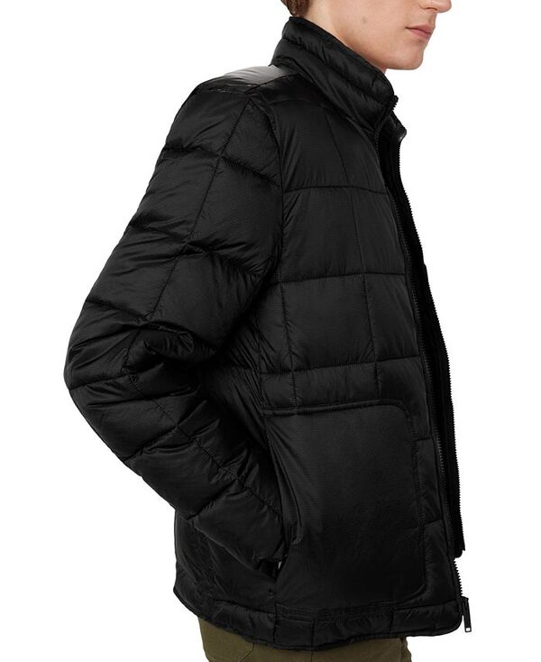【送料無料】 フランクアンドオーク メンズ ジャケット・ブルゾン アウター Men's Packable Zip-Front Puffer Coat Black