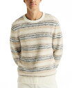 【送料無料】 ナウティカ メンズ ニット・セーター アウター Men's Striped Crewneck Sweater Marshmallow(4)