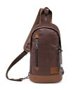 【送料無料】 TSDブランド レディース ボディバッグ・ウエストポーチ バッグ Urban Light Coated Canvas Sling Bag Brow...