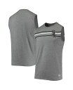 【送料無料】 ニューエラ メンズ タンクトップ トップス Men's Heathered Gray Chicago White Sox Muscle Tank ...