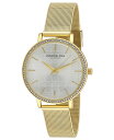 【送料無料】 ロンドンフォグ レディース 腕時計 アクセサリー Women's Buckingham Gold-Tone Alloy Mesh Bracelet...