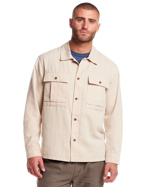 【送料無料】 ウェザープルーフ メンズ ジャケット・ブルゾン アウター Men's Summer Long Sleeve Shirt Jacket White Pepper