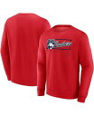 【送料無料】 ファナティクス メンズ パーカー・スウェット アウター Men's Red Florida Panthers Focus Fleece Pullover Sweatshirt Red(4)