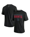【送料無料】 ファナティクス メンズ Tシャツ トップス Men's Black New York Giants Defender Blackout T-shirt Black