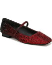 【送料無料】 フランコサルト レディース パンプス シューズ Women's Tinsley Rhinestone Square Toe Mary Jane Flats Red Gemstone/Fabric(4)