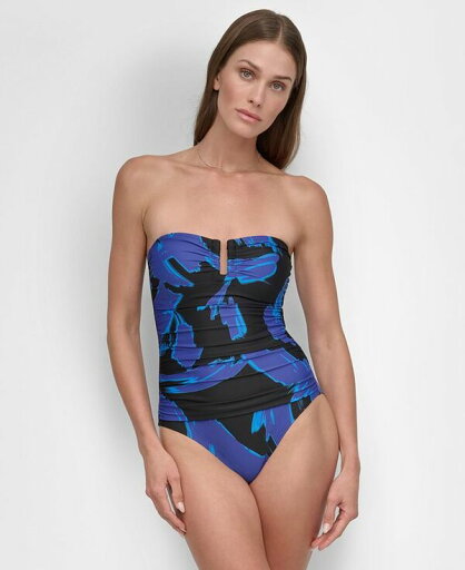 【送料無料】 ダナ キャラン ニューヨーク レディース 上下セット 水着 Women's Shirred One-Piece Swimsuit Brush Stroke (Mediterranean Multi) (Jersey) 【送料無料】 ダナ キャラン ニューヨーク レディース 上下セット 水着 Women's Shirred One-Piece Swimsuit Brush Stroke (Mediterranean Multi) (Jersey)