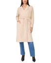 【送料無料】 ヴィンスカムート レディース ニット・セーター アウター Women's Cable-Knit-Sleeve Belted Coat Biscot...