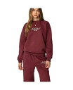 【送料無料】 アディクテッド レディース パーカー・スウェット アウター Women's Get Sweatshirt Burgundy(4)