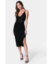 【送料無料】 ベベ レディース ワンピース トップス Women's Crochet Midi Dress Black