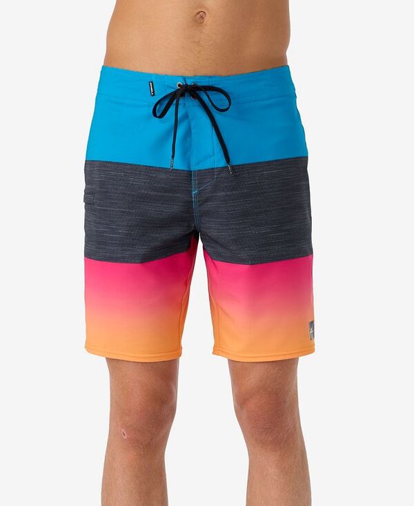 【送料無料】 オニール メンズ ハーフパンツ・ショーツ 水着 Hyperfreak Heat Block 19" Boardshorts Fuchsia