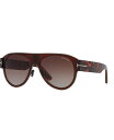 【送料無料】 トム・フォード メンズ サングラス・アイウェア アクセサリー Unisex Sunglasses Lyle-02 Brown Shiny