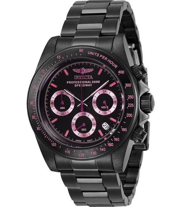■ブランド Invicta (インビクタ)■商品名 Men's 27773 Speedway Quartz Chronograph Black Dial Watch■商品は海外よりお取り寄せの商品となりますので、お届けまで10日-3週間前後お時間頂いております。 ■ブランド・商品・デザインによって大きな差異がある場合があります。 ■あくまで平均的なサイズ表ですので「目安」として参考にしてください。 ■お届けの商品は1枚目のお写真となります。色展開がある場合、2枚目以降は参考画像となる場合がございます。 ■只今、一部を除くすべて商品につきまして、期間限定で送料無料となります。 ※沖縄・離島・一部地域は追加送料(3,300円)が掛かります。