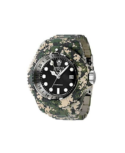【送料無料】 インビクタ メンズ 腕時計 アクセサリー Men's 40462 Reserve Quartz 3 Hand Black Dial Watch Dark green 【送料無料】 インビクタ メンズ 腕時計 アクセサリー Men's 40462 Reserve Quartz 3 Hand Black Dial Watch Dark green