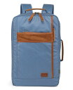 【送料無料】 TSDブランド レディース バックパック・リュックサック バッグ Madrone Coated Canvas Large Backpack Denim Blue(4)