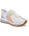 【送料無料】 フランコサルト レディース スニーカー シューズ Women's Erica Lace Up Platform Sneakers Multi White Leather/Faux Leaher/Fabric